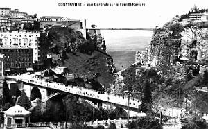 Constantine - Vue Generale sur le Pont El-Kantara
